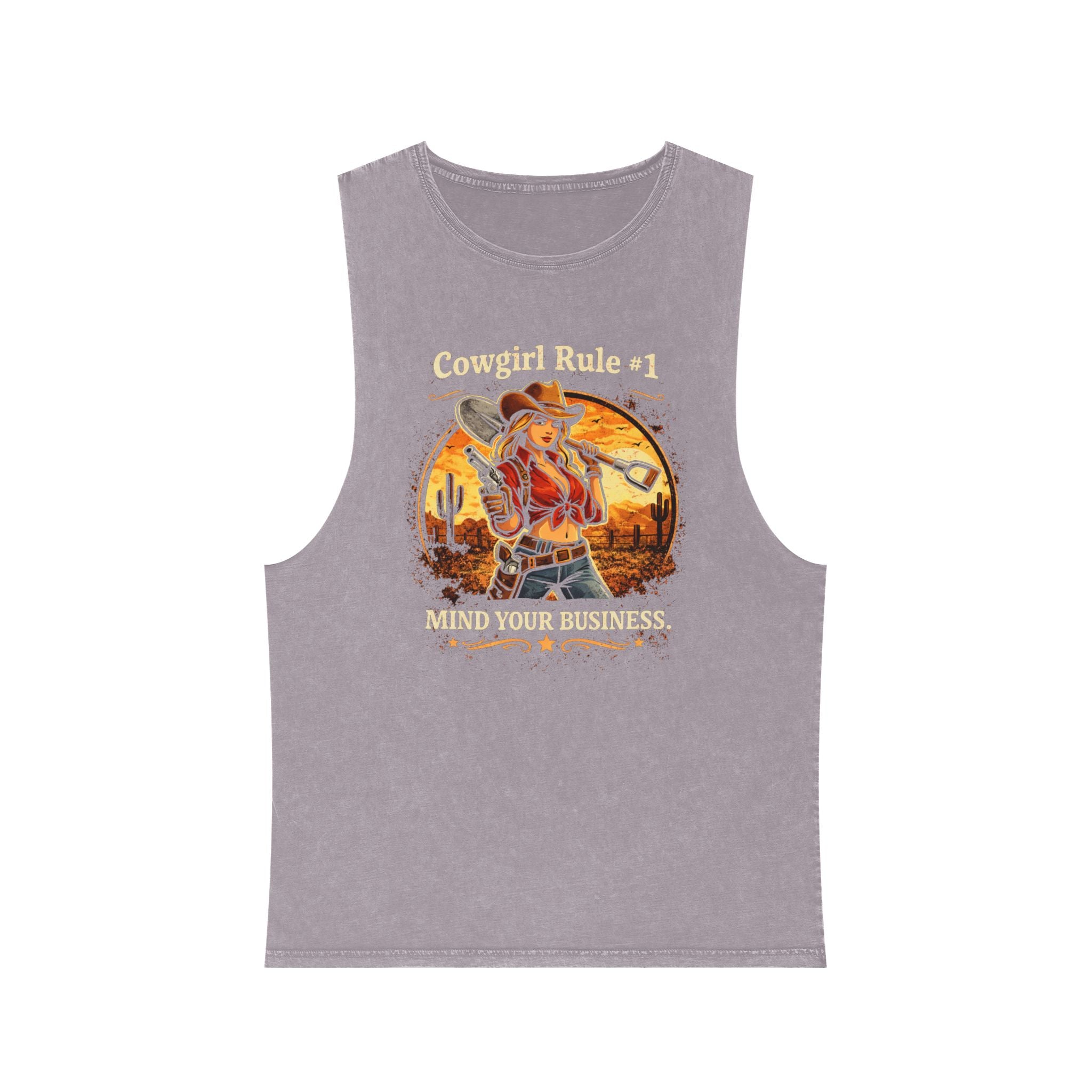 Cowgirl Rule #1 Mind Your Business Tank Top | HorseGirlsBrand