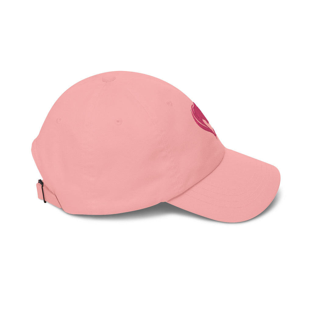 Pink Horse Girl Heart Baseball Cap | HorseGirlsBrand