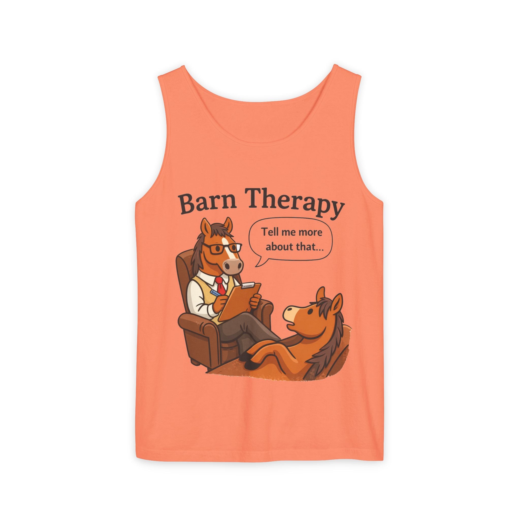 Barn Therapy Horse Tank Top |  HorseGirlsBrand