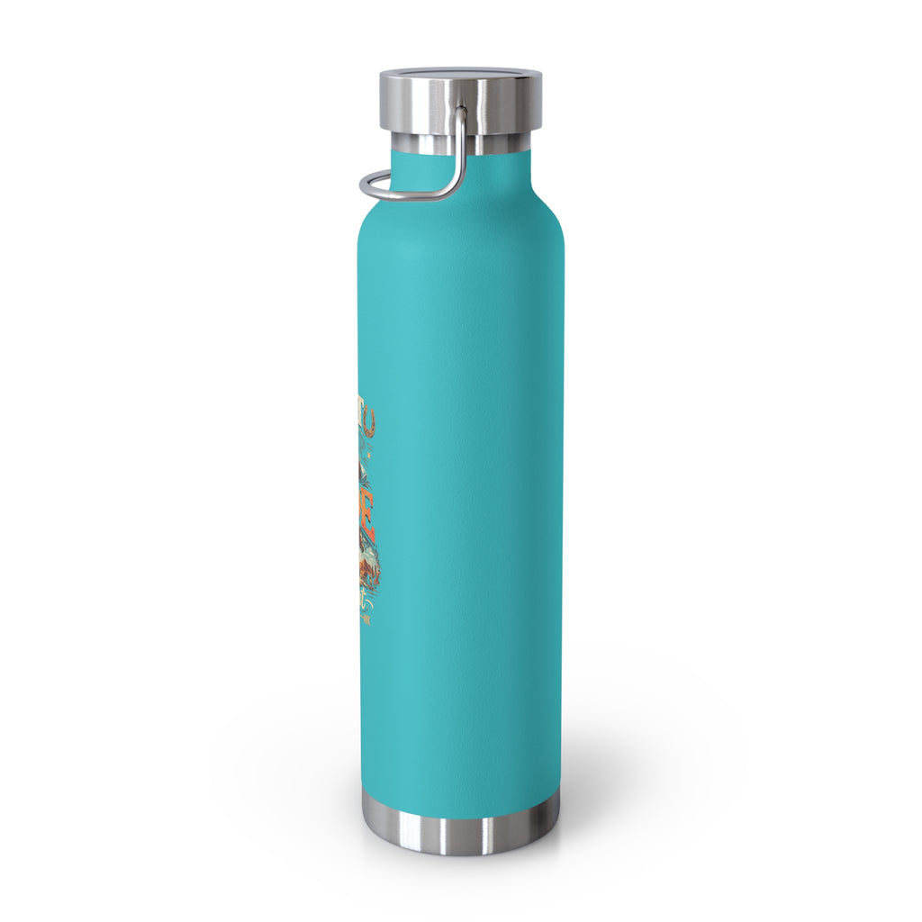 Eat Sleep Ride Repeat Copper Vacuum Insulated Bottle, 22oz | HorseGirlsBrand