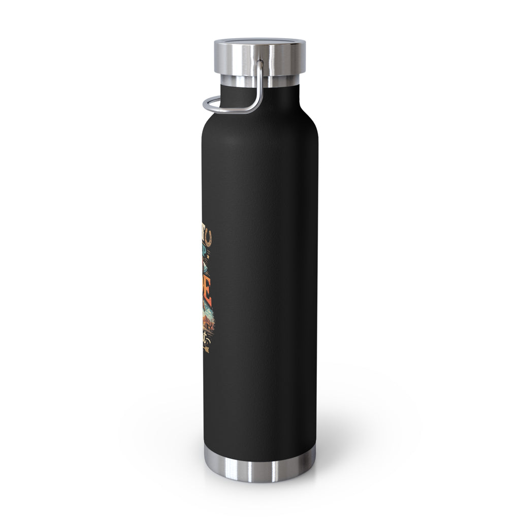 Eat Sleep Ride Repeat Copper Vacuum Insulated Bottle, 22oz | HorseGirlsBrand