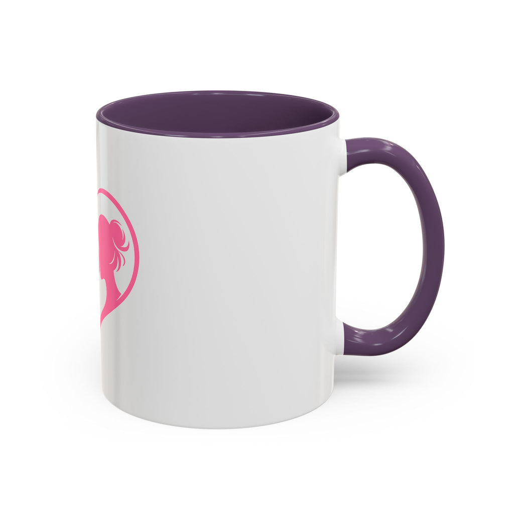 Heart Logo Accent Coffee Mug  Horse & Girl Silhouette for Horse Lovers 11/15oz HorseGirlsBrand