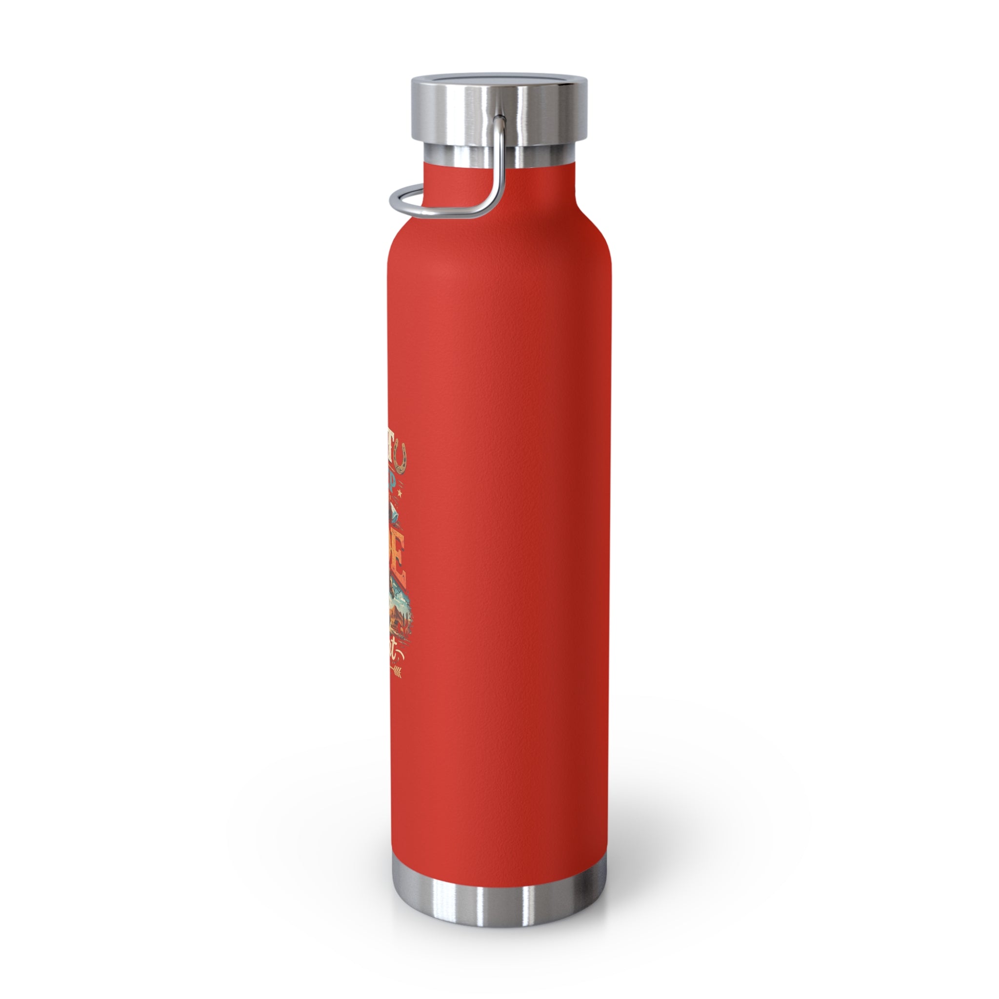 Eat Sleep Ride Repeat Copper Vacuum Insulated Bottle, 22oz | HorseGirlsBrand