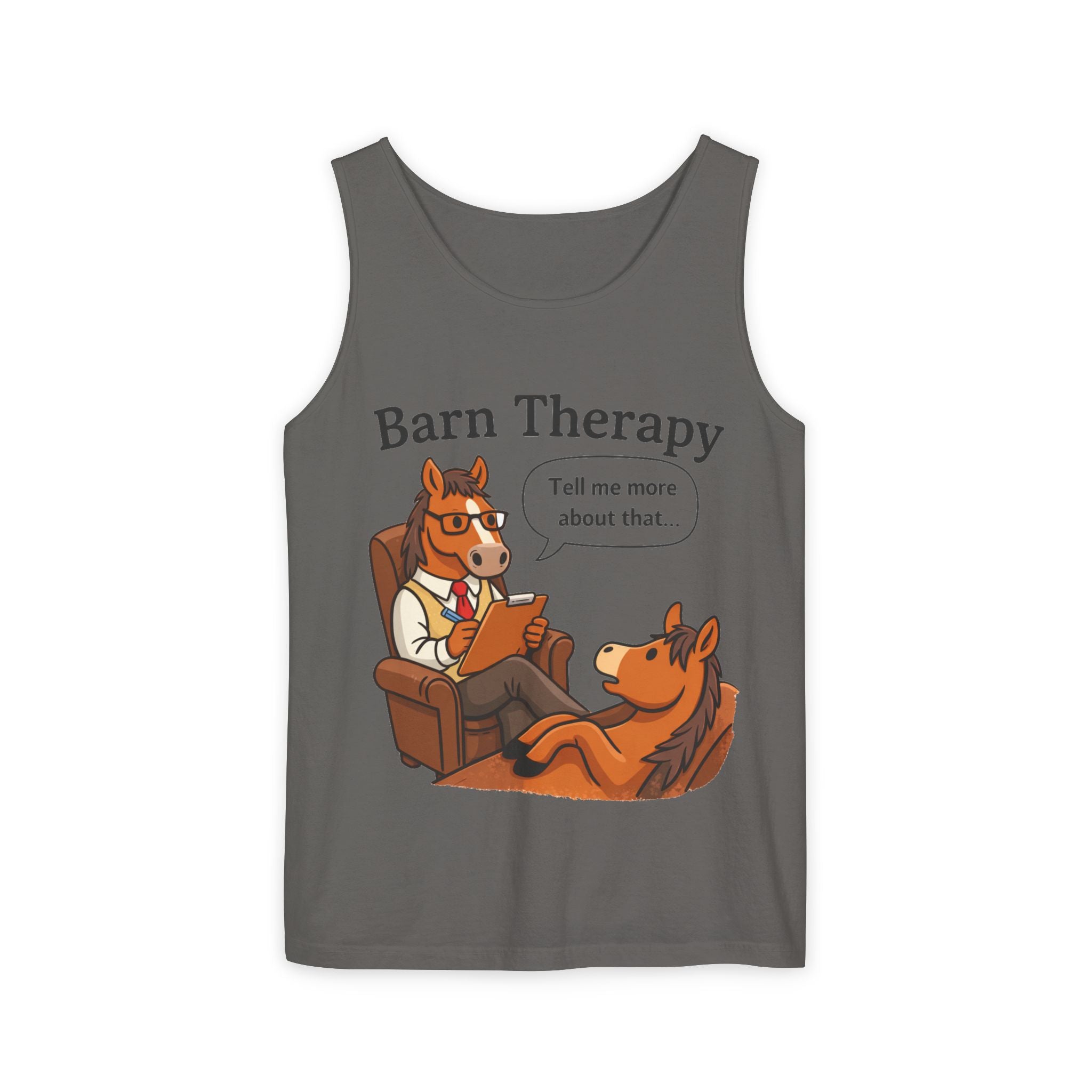 Barn Therapy Horse Tank Top |  HorseGirlsBrand