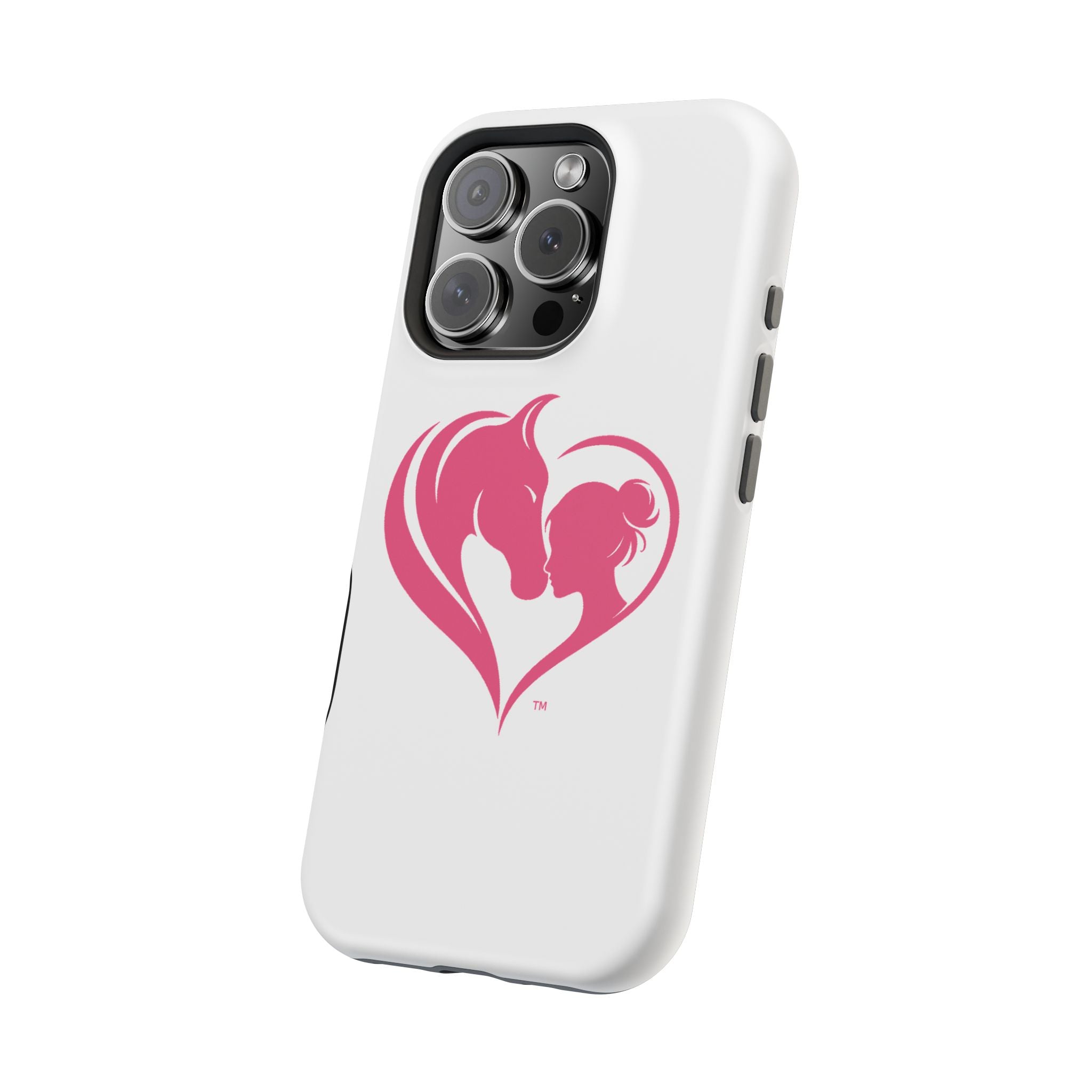 Horse Girl Heart, Stunning print Magnetic Impact-Resistant Cases HorseGirlsbrand