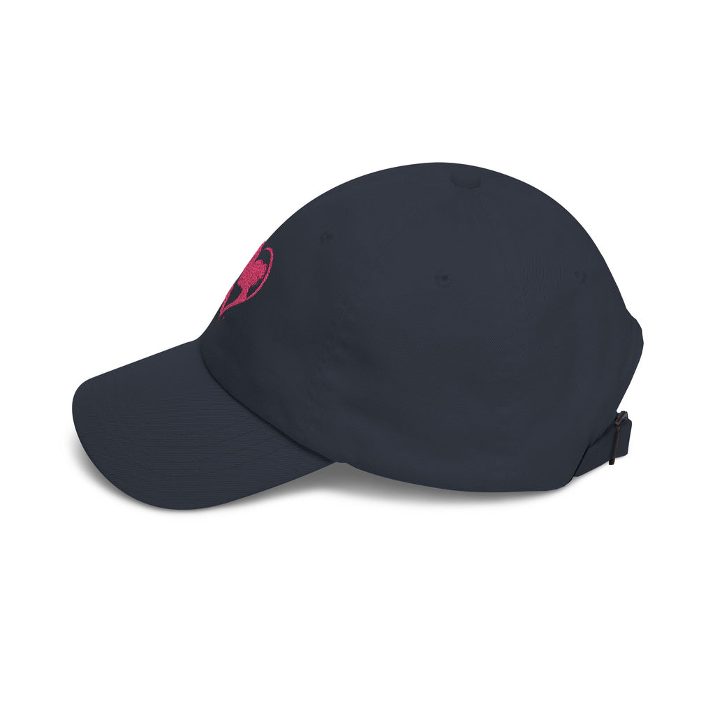 Pink Horse Girl Heart Baseball Cap | HorseGirlsBrand