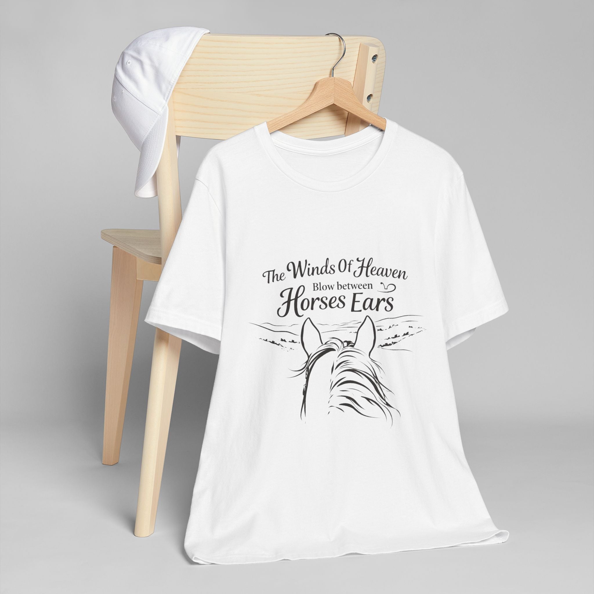Winds of Heaven Horse Ears T-Shirt | Horseback Riding, HorseGirlsBrand