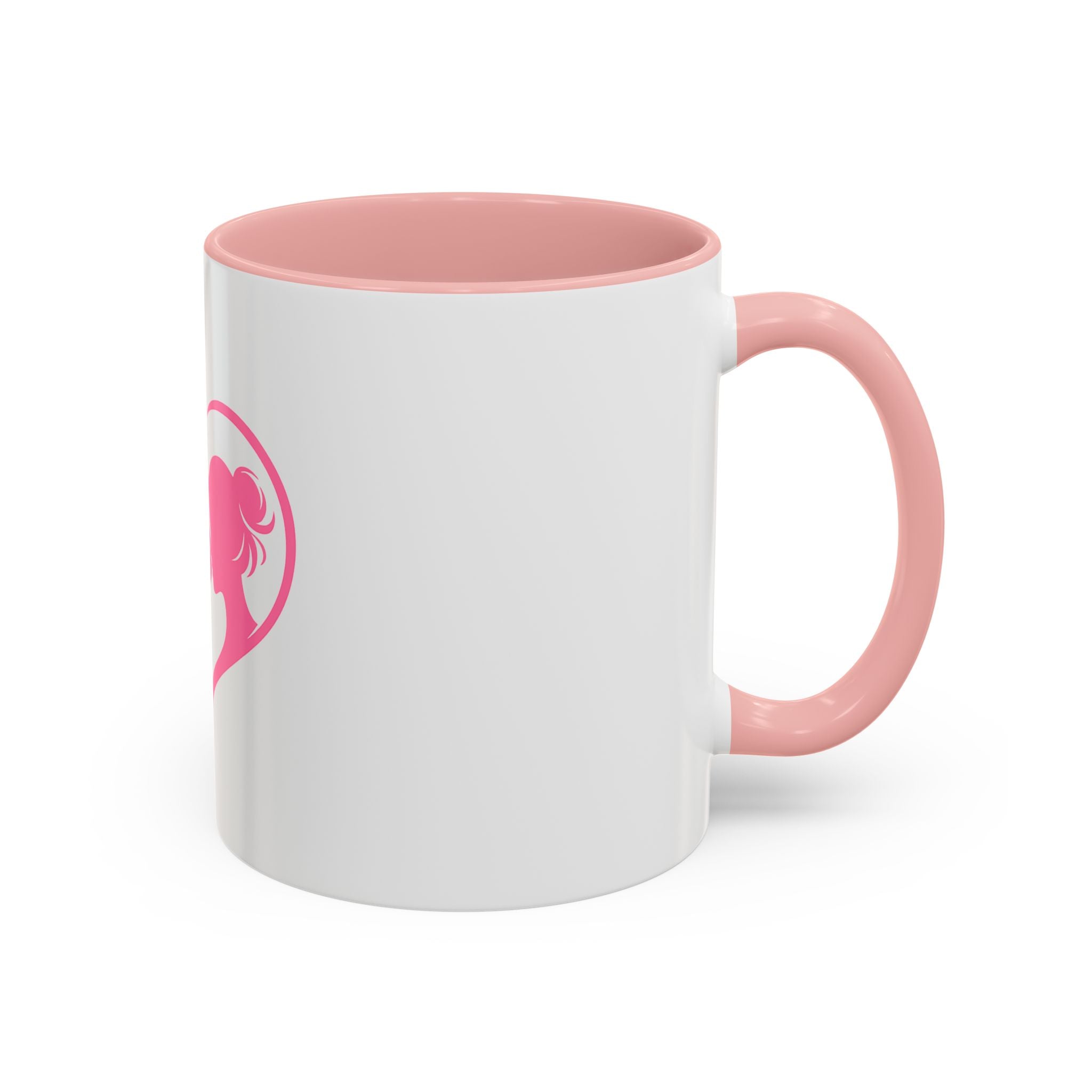 Heart Logo Accent Coffee Mug  Horse & Girl Silhouette for Horse Lovers 11/15oz HorseGirlsBrand