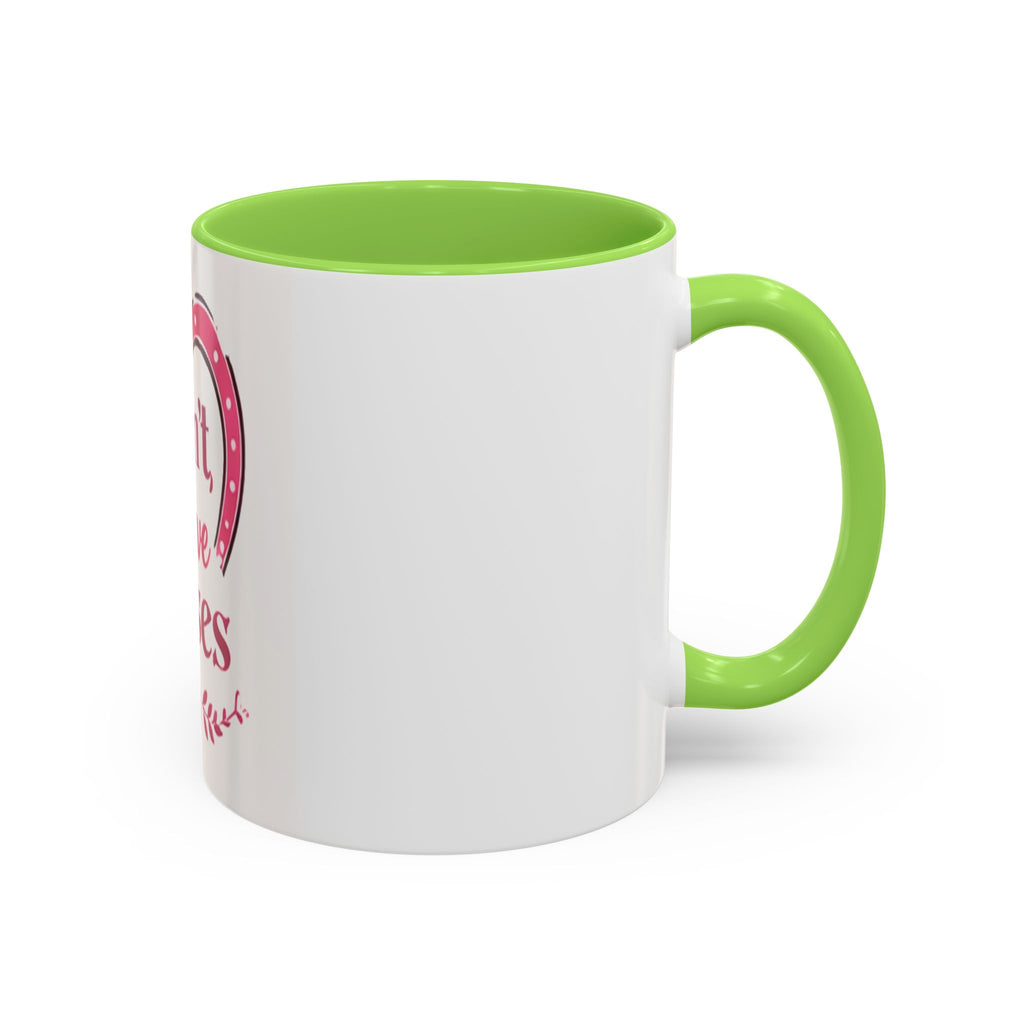 I Can't I Have Horses Pink Horseshoe Heart Mug | Coffee Cup, Equestrian, HorseGirlsBrand