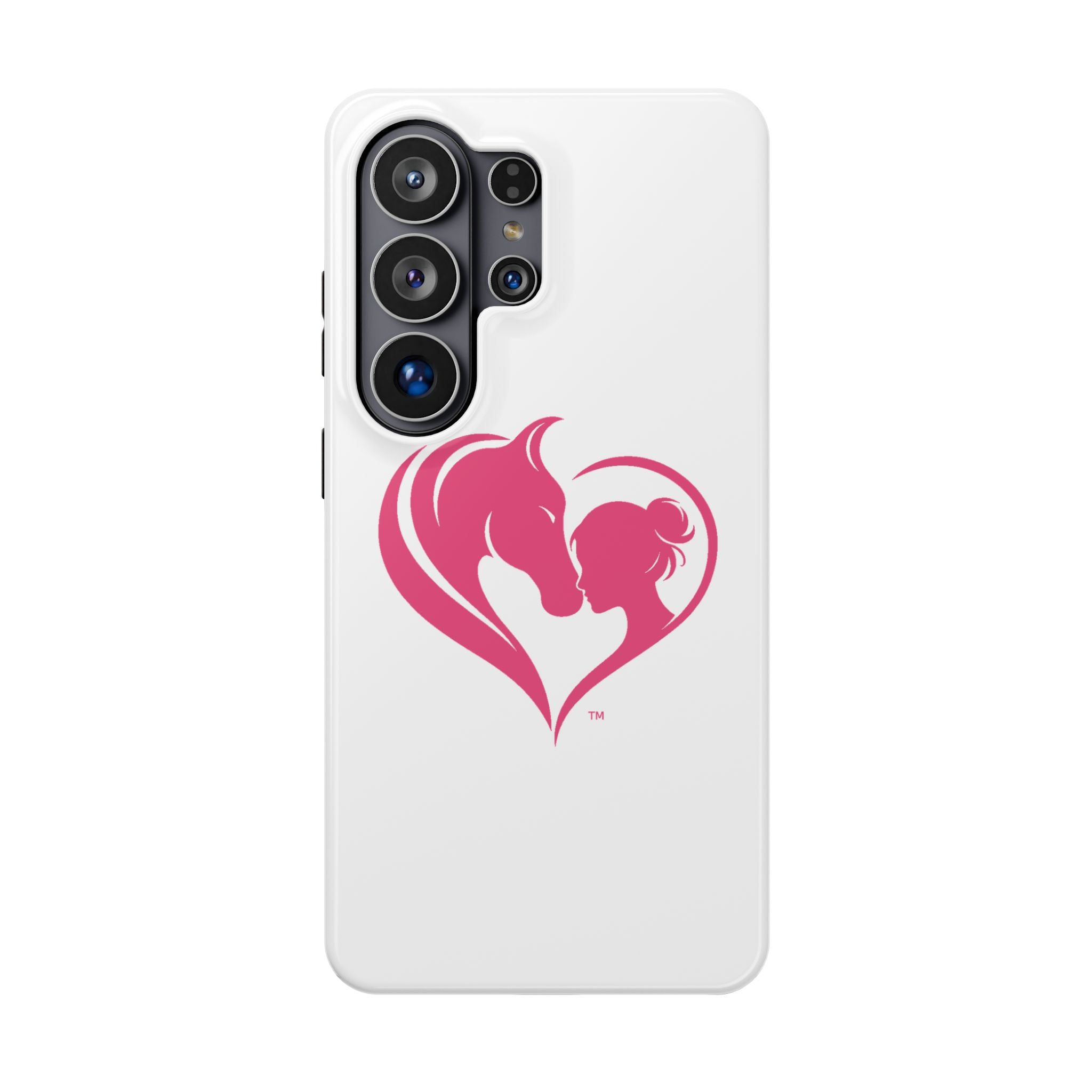 Horse Girl Heart, Stunning print Magnetic Impact-Resistant Cases HorseGirlsbrand