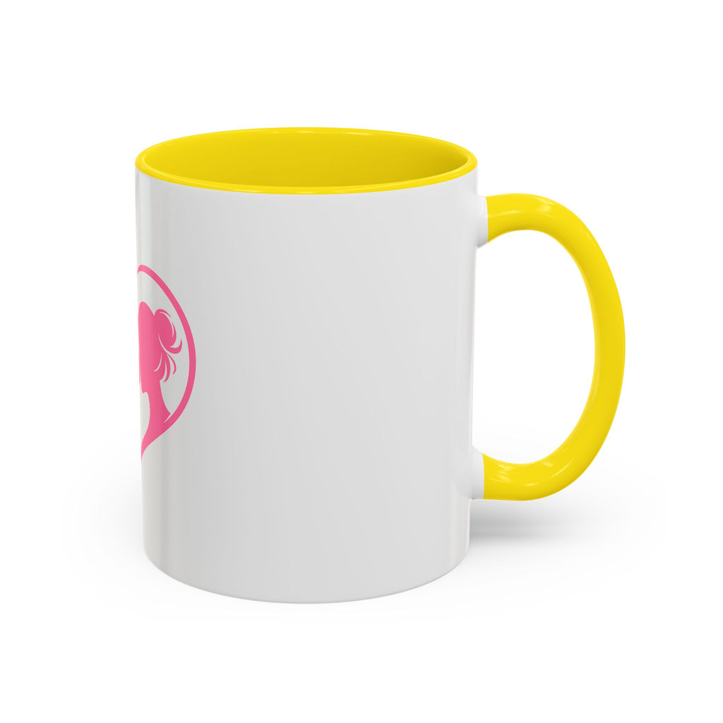 Heart Logo Accent Coffee Mug  Horse & Girl Silhouette for Horse Lovers 11/15oz HorseGirlsBrand