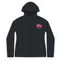 Pink Heart Logo Jacket | Arcadia Hooded Jacket HorseGirlsBrand