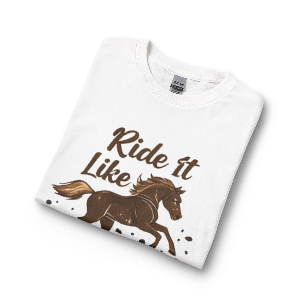 Ride It Like Stole It Horse Long Sleeve T-Shirt | HorseGirlsBrand