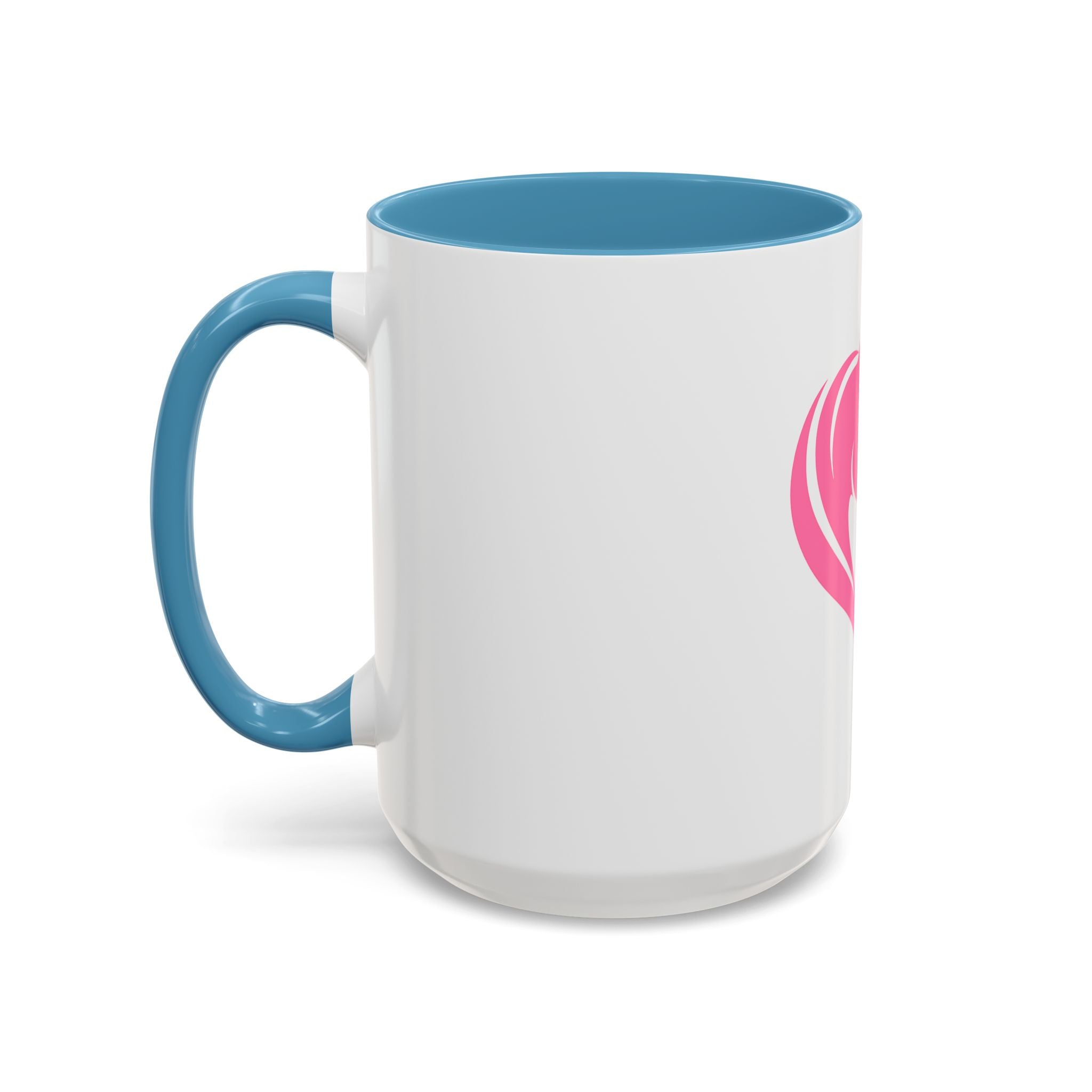 Heart Logo Accent Coffee Mug  Horse & Girl Silhouette for Horse Lovers 11/15oz HorseGirlsBrand