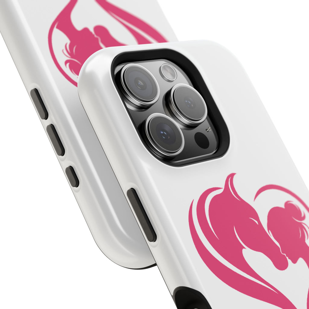 Horse Girl Heart, Stunning print Magnetic Impact-Resistant Cases HorseGirlsbrand