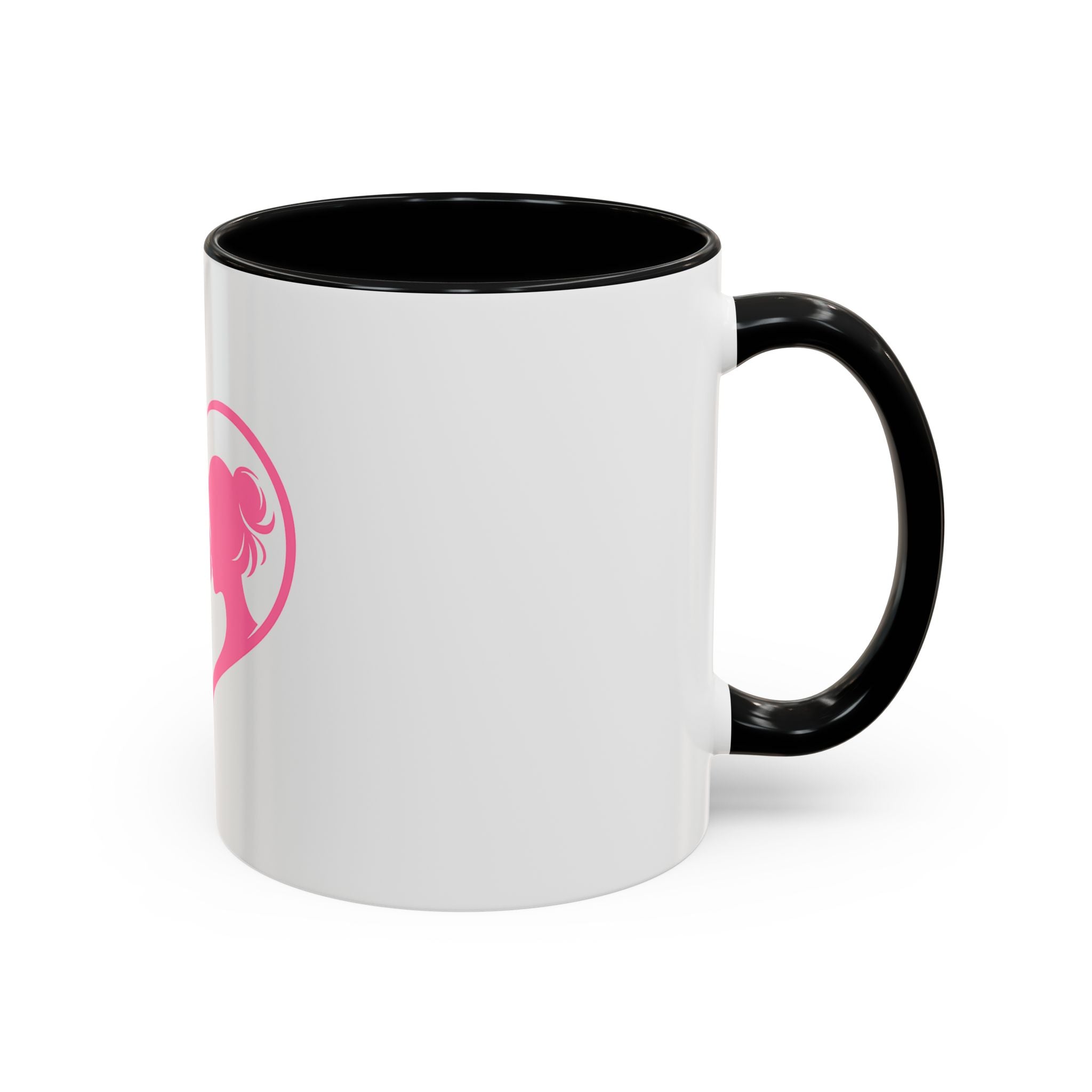 Heart Logo Accent Coffee Mug  Horse & Girl Silhouette for Horse Lovers 11/15oz HorseGirlsBrand