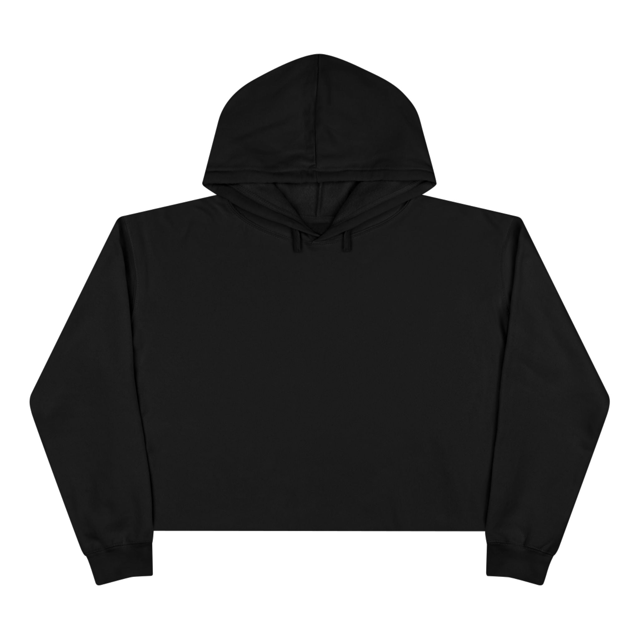 Easily Distracted by Horses Crop Hoodie | Horse Silhouette Warning Sign HorseGirlsBrand