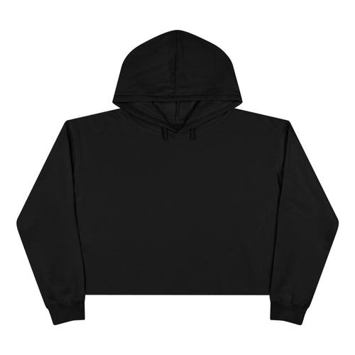Easily Distracted by Horses Crop Hoodie | Horse Silhouette Warning Sign HorseGirlsBrand