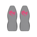 Pink Horse Heart logo Car Seat Covers | Cute Equine Design HorseGirlsBrand