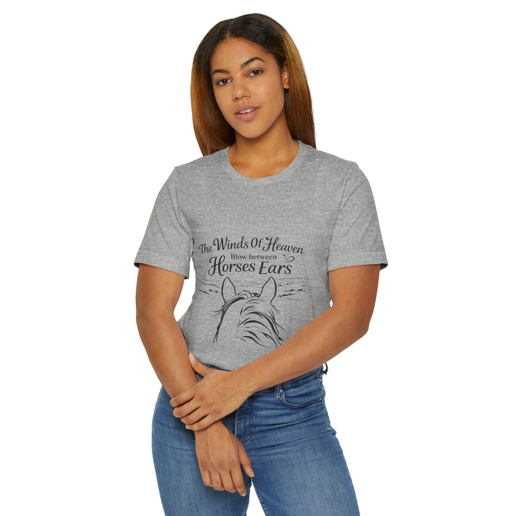 Winds of Heaven Horse Ears T-Shirt | Horseback Riding, HorseGirlsBrand
