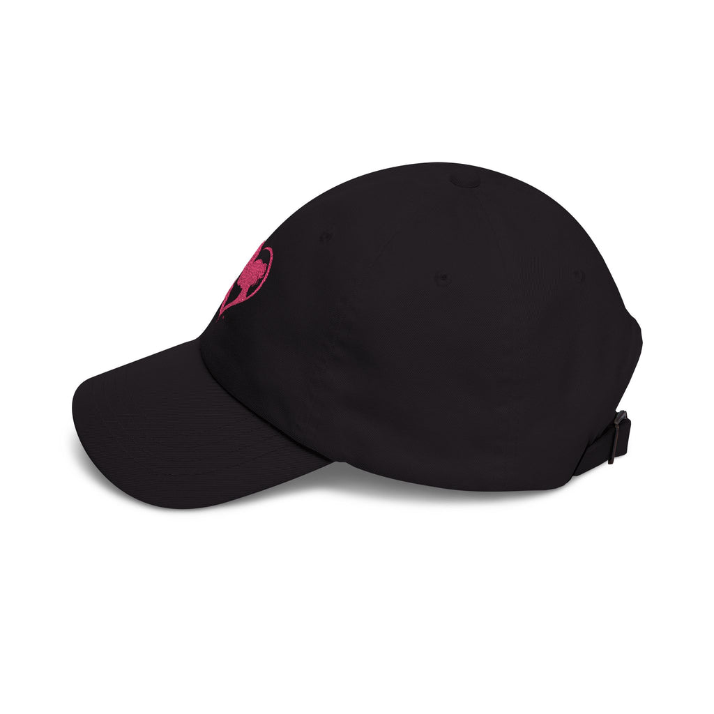Pink Horse Girl Heart Baseball Cap | HorseGirlsBrand