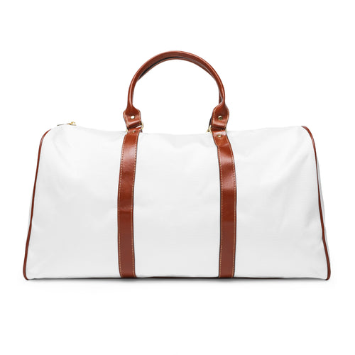 Galloping Horse Waterproof Travel Bag | Duffle with Leather Straps