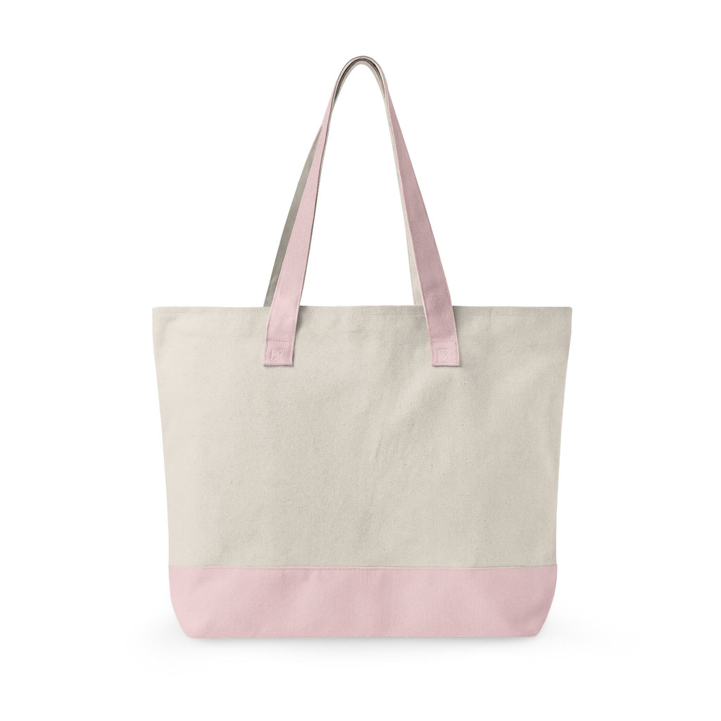 Ride the Wind Horse Zippered Canvas Tote | embroidered look, beach bag HorseGirlsBrand