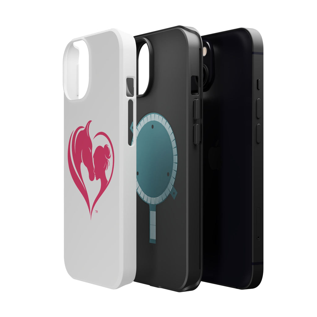 Horse Girl Heart, Stunning print Magnetic Impact-Resistant Cases HorseGirlsbrand