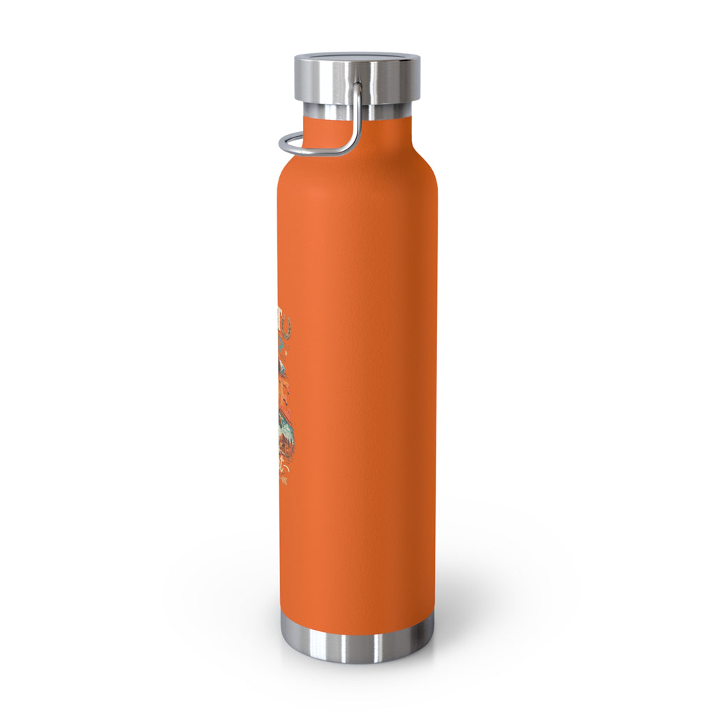 Eat Sleep Ride Repeat Copper Vacuum Insulated Bottle, 22oz | HorseGirlsBrand