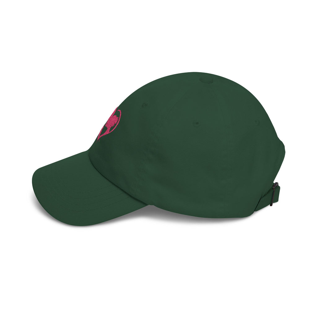Pink Horse Girl Heart Baseball Cap | HorseGirlsBrand