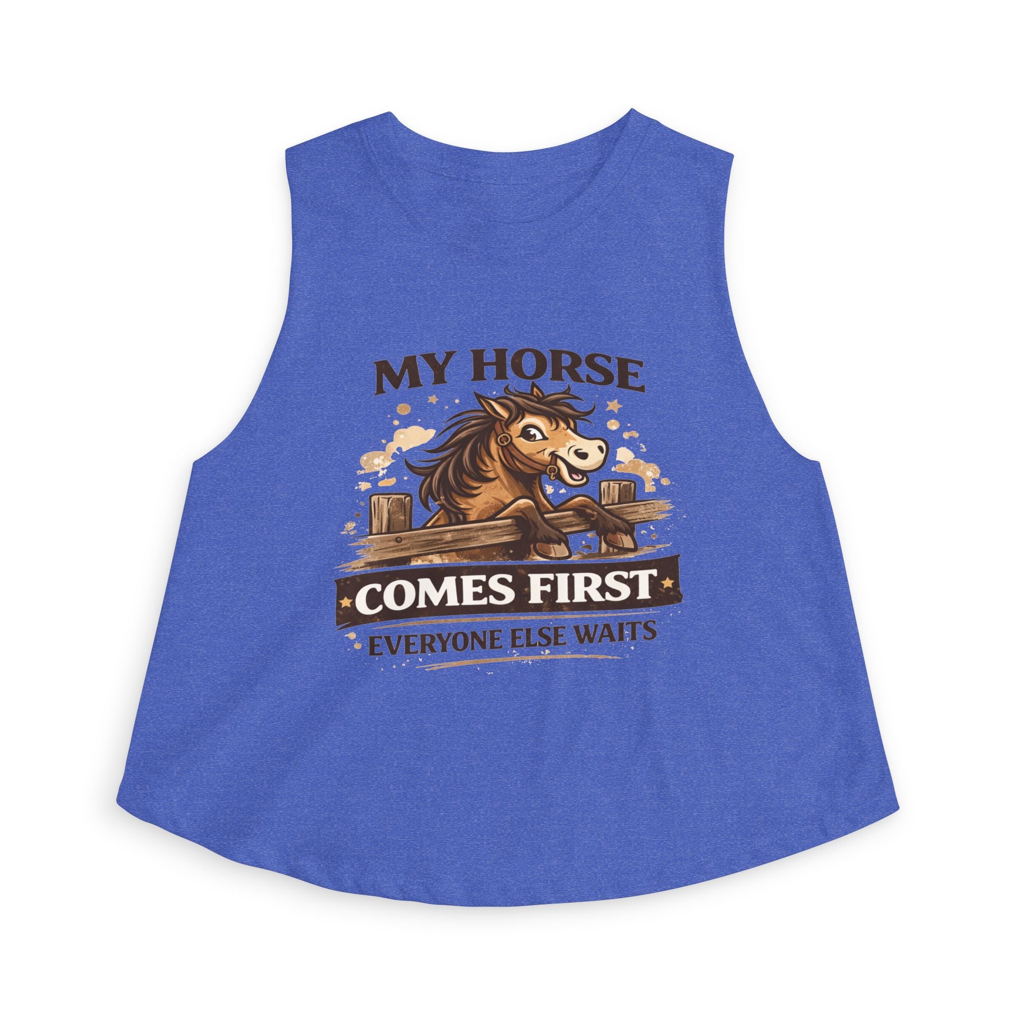 My Horse Comes First Women's Crop Top | HorseGirlsBrand