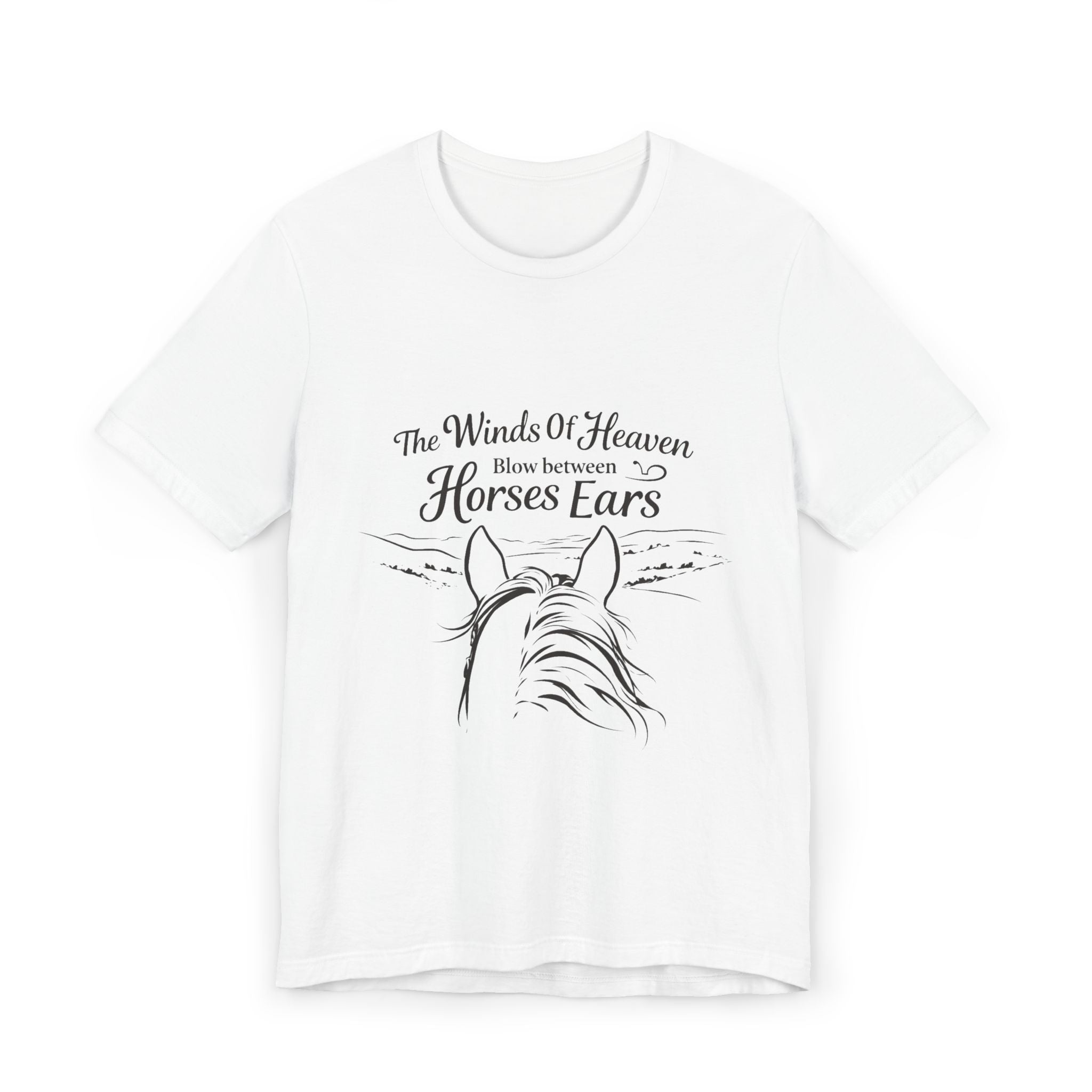 Winds of Heaven Horse Ears T-Shirt | Horseback Riding, HorseGirlsBrand