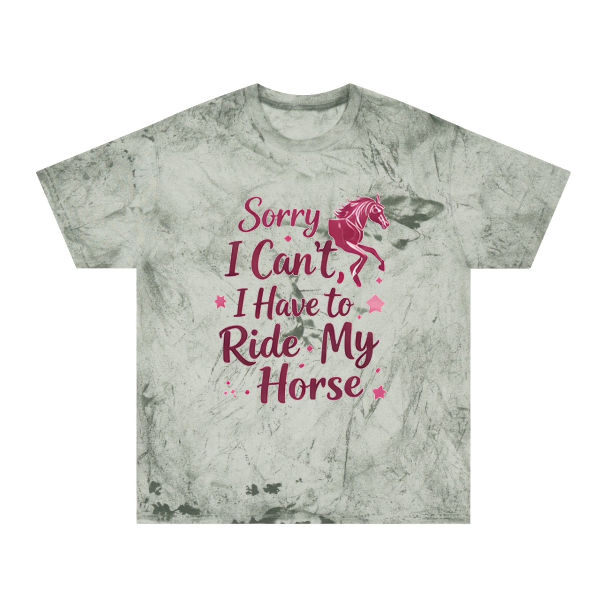 Sorry I Can't I Have to Ride My Horse T-Shirt | HorseGirlsbrand