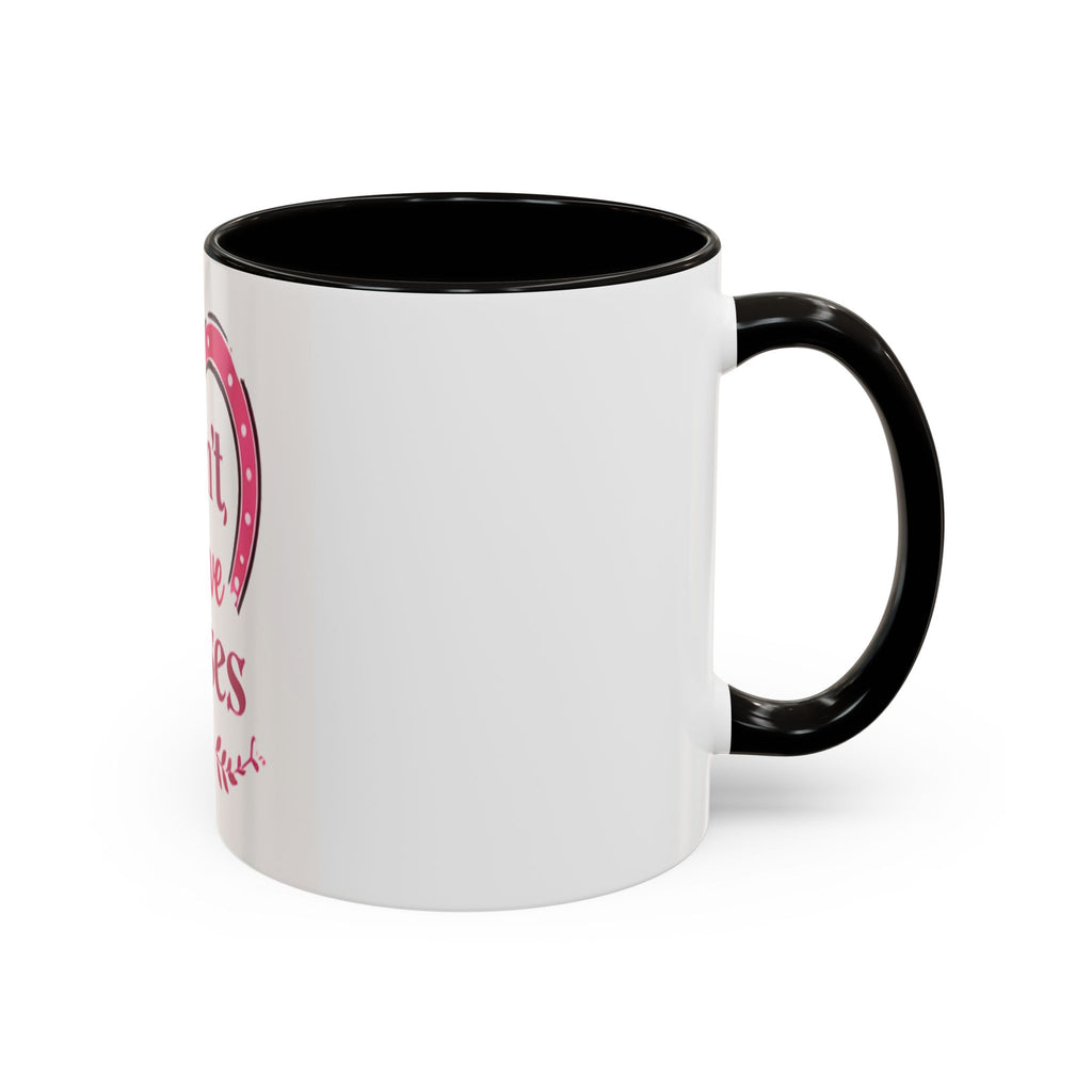 I Can't I Have Horses Pink Horseshoe Heart Mug | Coffee Cup, Equestrian, HorseGirlsBrand