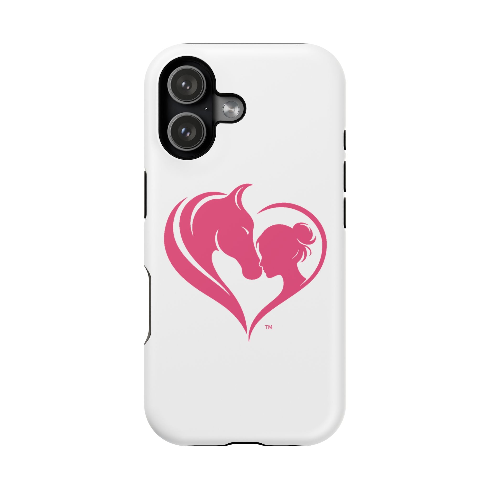 Horse Girl Heart, Stunning print Magnetic Impact-Resistant Cases HorseGirlsbrand