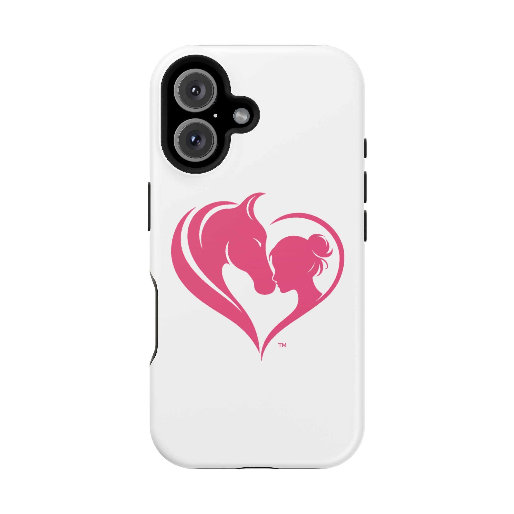 Horse Girl Heart, Stunning print Magnetic Impact-Resistant Cases HorseGirlsbrand