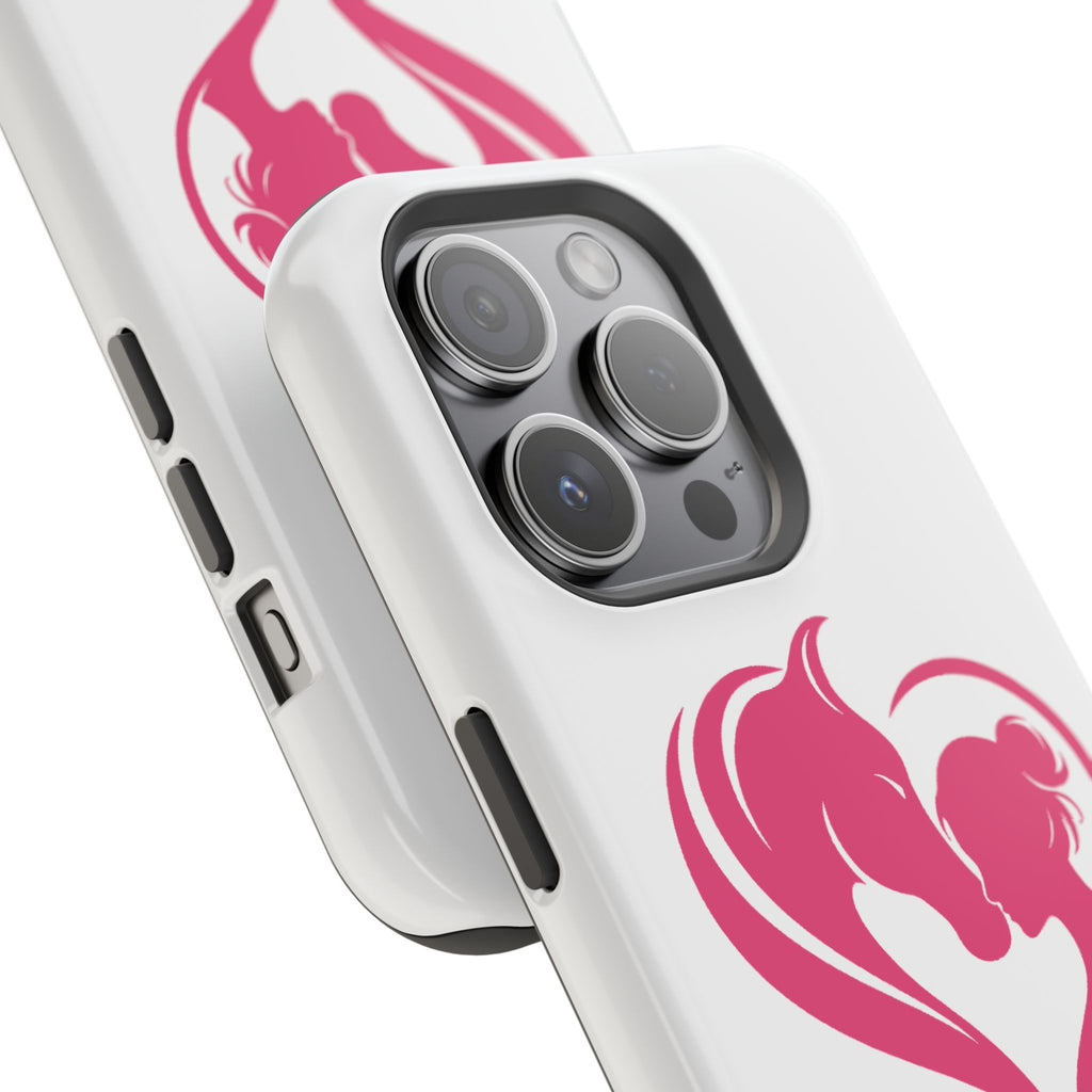 Horse Girl Heart, Stunning print Magnetic Impact-Resistant Cases HorseGirlsbrand