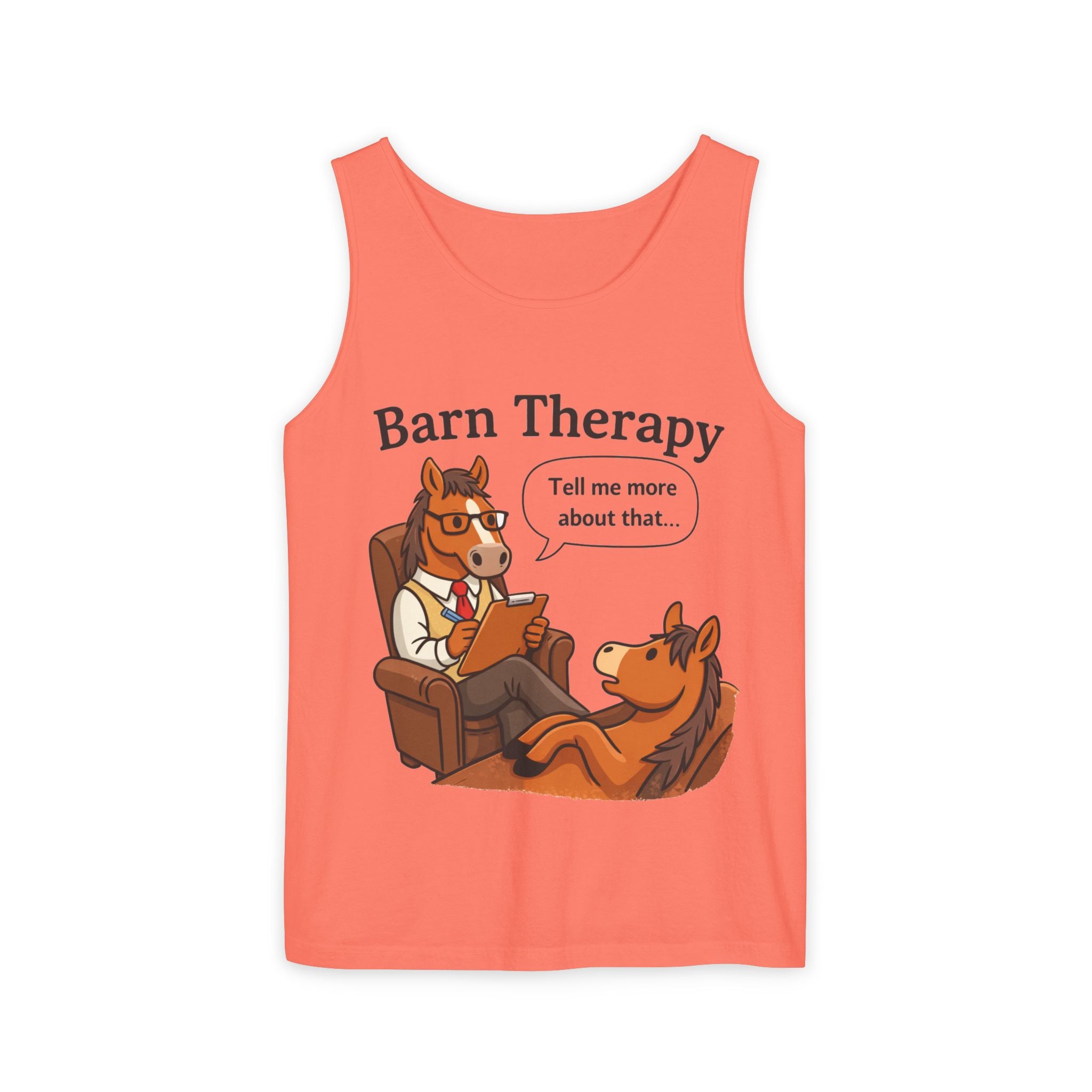 Barn Therapy Horse Tank Top |  HorseGirlsBrand