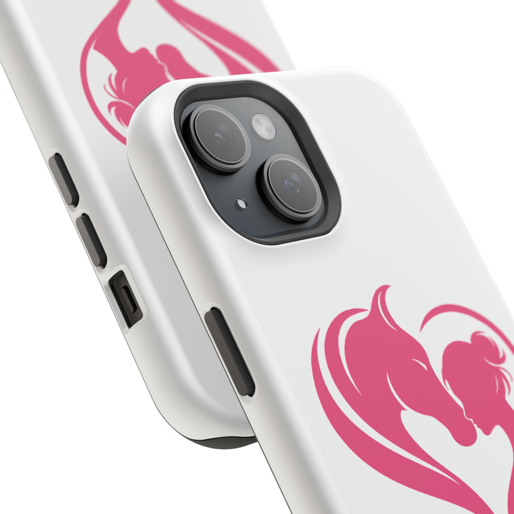 Horse Girl Heart, Stunning print Magnetic Impact-Resistant Cases HorseGirlsbrand