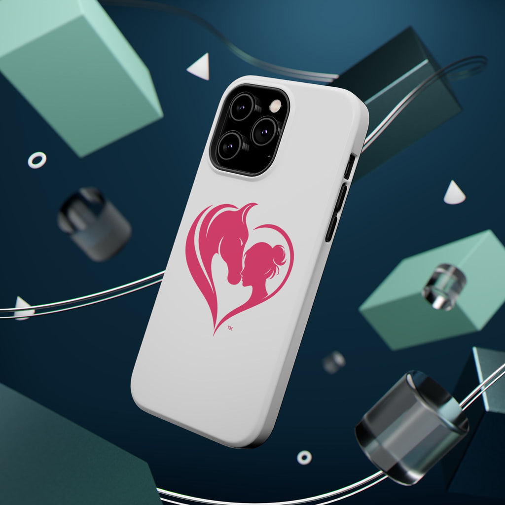 Horse Girl Heart, Stunning print Magnetic Impact-Resistant Cases HorseGirlsbrand