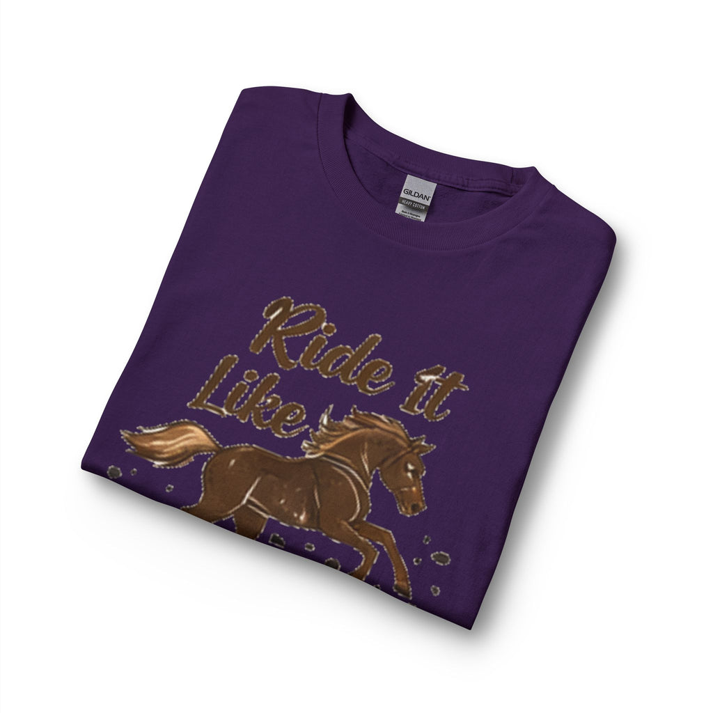 Ride It Like Stole It Horse Long Sleeve T-Shirt | HorseGirlsBrand