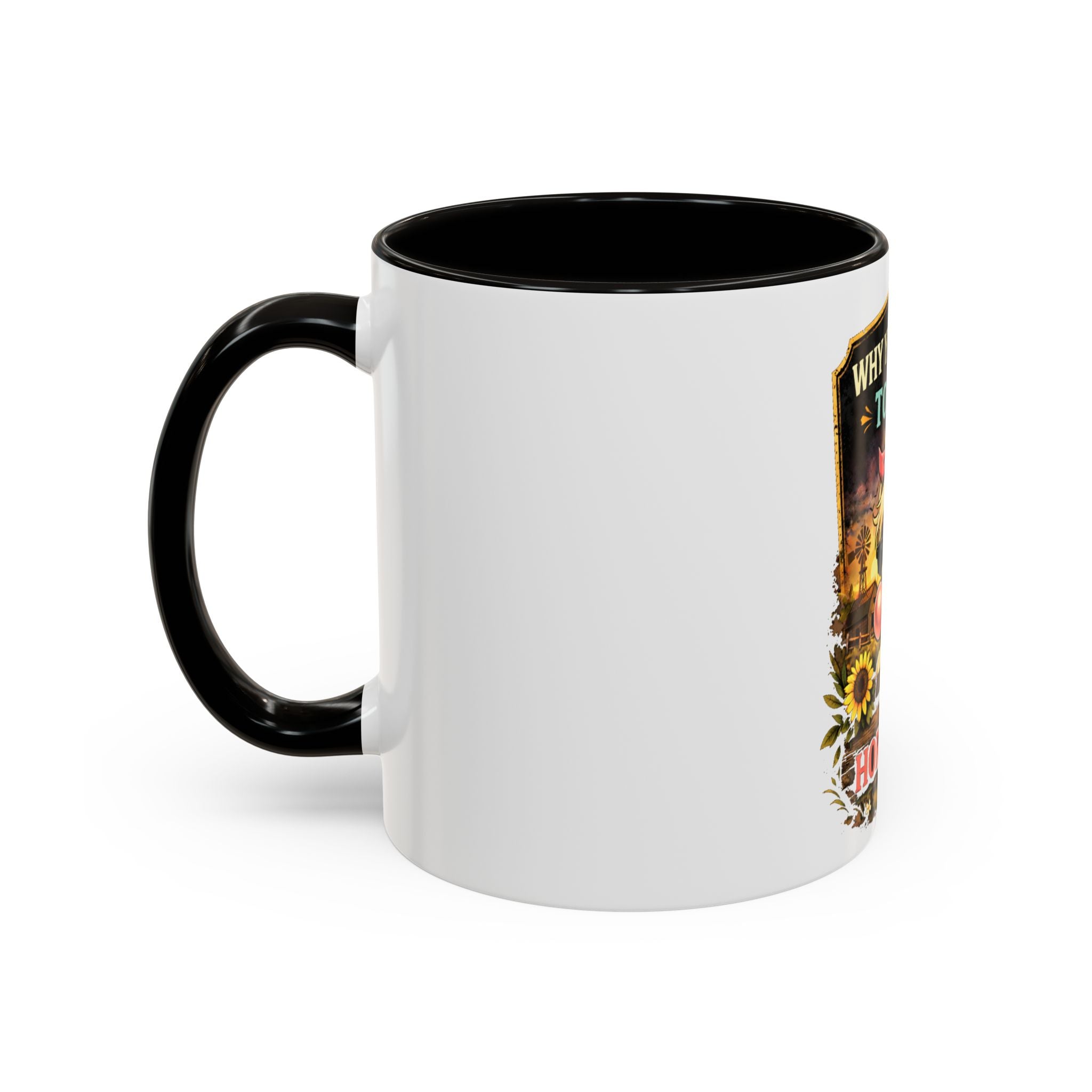 Why Y'all Tryin' to Test Horse Girl mug | Colorful 11oz 15oz ceramic HorseGirlsBrand