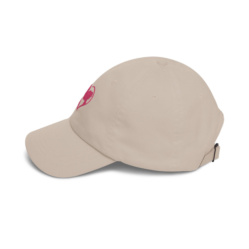 Pink Horse Girl Heart Baseball Cap | HorseGirlsBrand